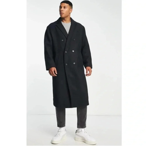 Chaps Ralph Lauren Mens Cashmere Chaps Ralph Lauren Overcoat Jacket L-48